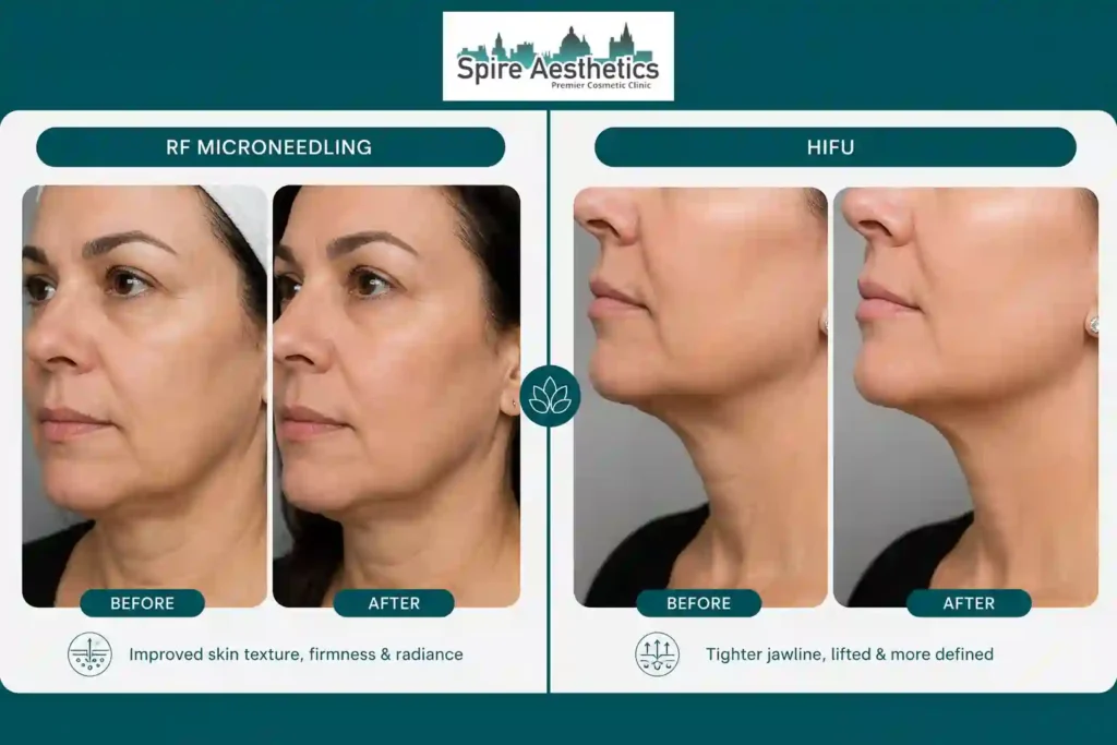 Can RF Microneedling and HIFU Be Combined Yeovil?